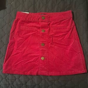 Hot Pink Gap Kids Corduroy Skirt